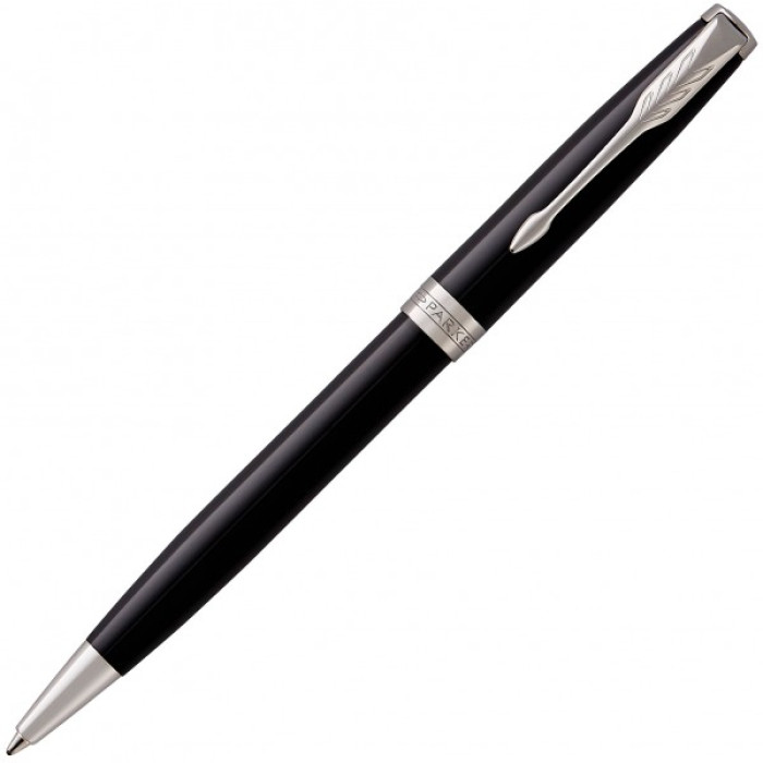 Ручка кулькова Parker SONNET 17 Black Lacquer CT BP 86 132