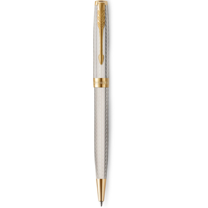 Ручка шариковая Parker SONNET 17 Silver Mistral GT BP 88 632