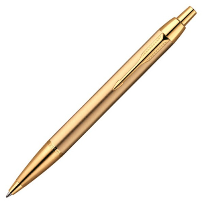 Кулькова ручка Parker IM Brushed Metal Gold GT BP 20 332G