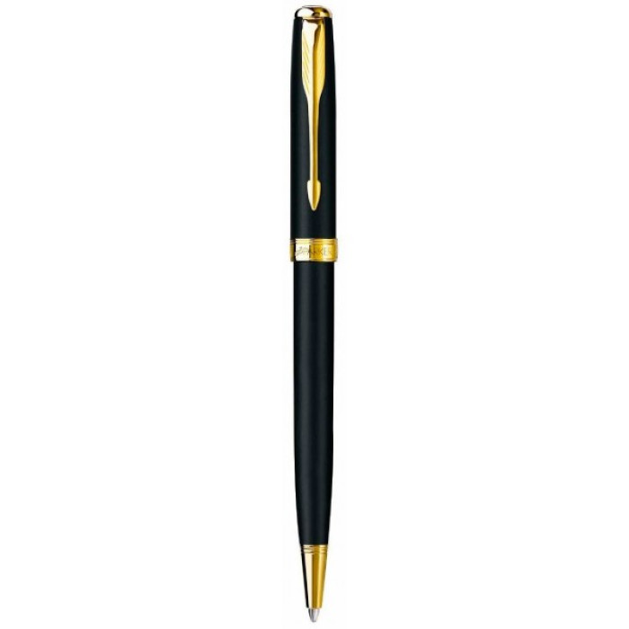Ручка Parker SONNET 17 Matte Black Lacquer GT BP 84 832