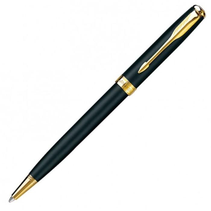 Ручка Parker SONNET 17 Matte Black Lacquer GT BP 84 832