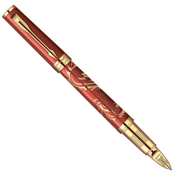 Ручка роллер Parker Ingenuity Red Dragon GT 5TH (Lim.Ed) 90 652R