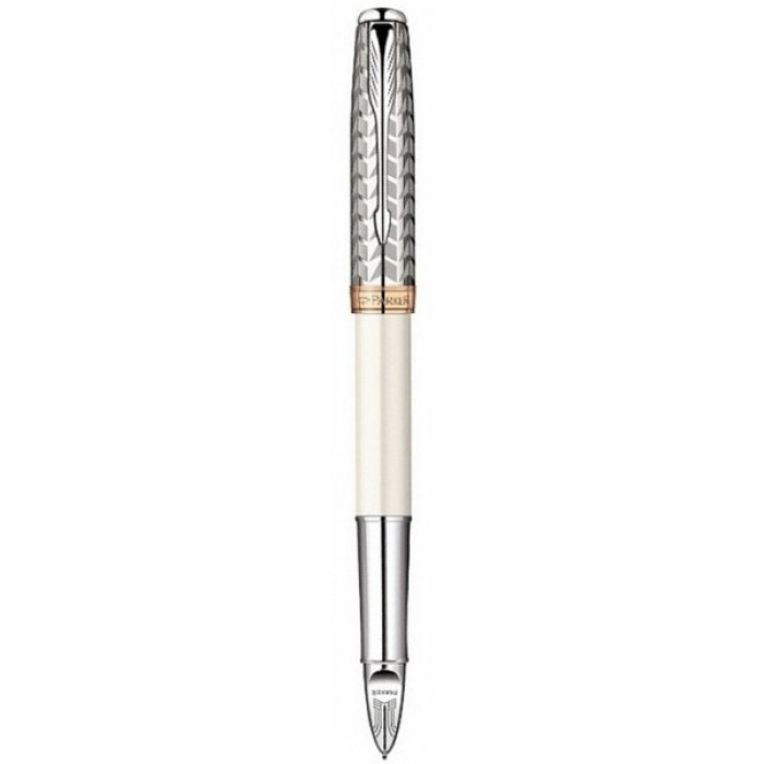 Ручка роллер Parker Sonnet Metal & Pearl CT 5TH 85 552M