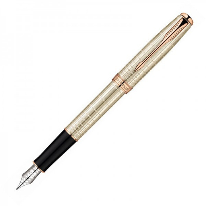 Перова ручка Parker Sonnet Sterling Silver PGT FP F 85 312R