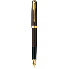 Перова ручка Parker Sonnet Chiselled Chocolate GT FP 85 412B