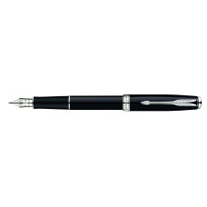 Ручка Parker Sonnet 08 Matte Black CT FP F 84 412C
