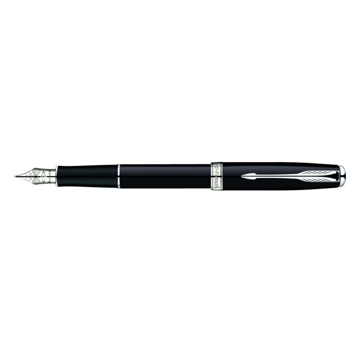 Ручка Parker Sonnet 08 Matte Black CT FP F 84 412C