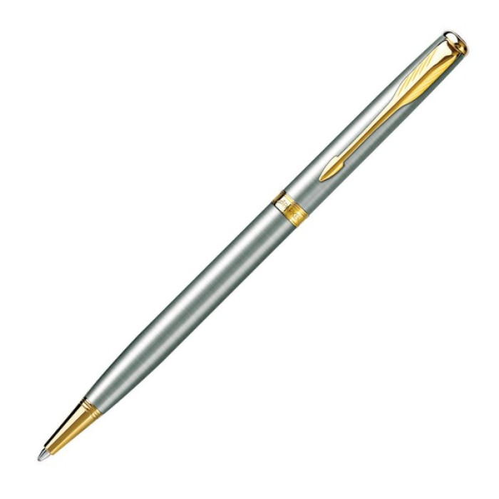 Кулькова ручка Parker Sonnet Slim S/S GT BP 84 531