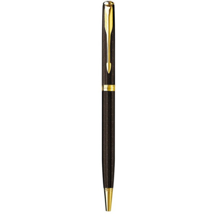 Кулькова ручка Parker Sonnet Slim Chiselled GT BP 85 431B