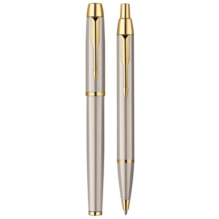 Набір ручек Parker IM Brushed Metal GT RB+BP DUOSETS 20 392Tb19