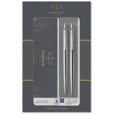 Набір ручек Parker JOTTER 17 SS CT BP+PCL DUOSETS 16 172b19
