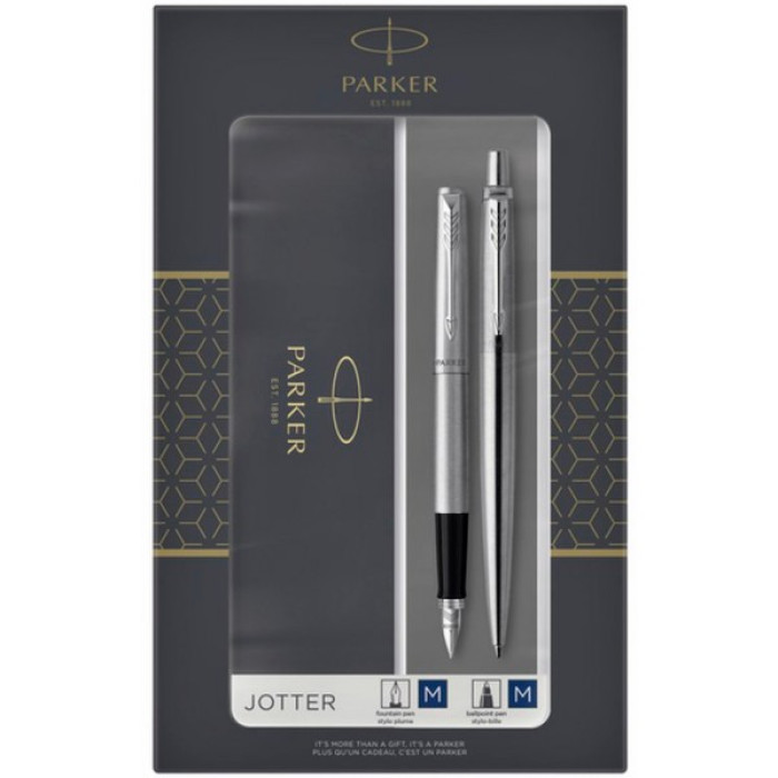 Набір ручек Parker JOTTER 17 SS CT в подар.уп. DUOSETS 16 192b19