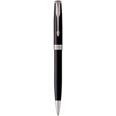 Ручка шариковая Parker SONNET 17 Black Lacquer CT BP 86 132