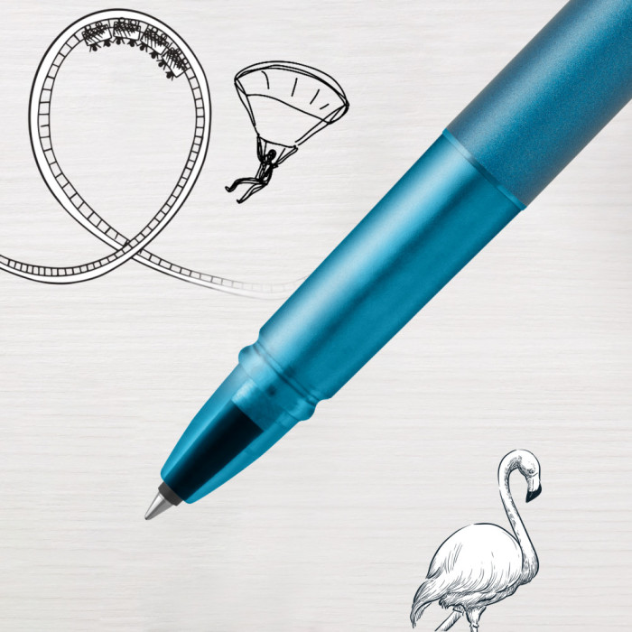 Ручка-ролер Parker VECTOR XL Metallic Teal CT RB 06 222