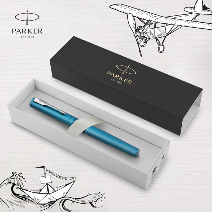 Ручка-ролер Parker VECTOR XL Metallic Teal CT RB 06 222