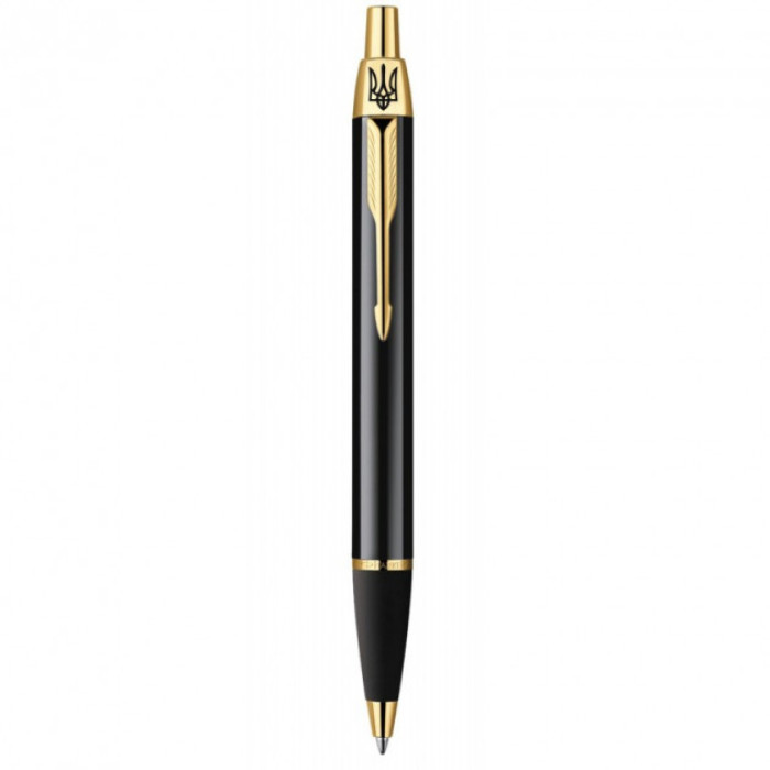 Ручка кулькова Parker IM Black GT BP Трезубецьььь 20 332Ч_TR