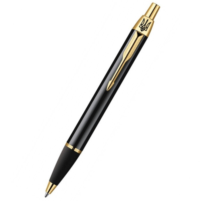 Ручка кулькова Parker IM Black GT BP Трезубецьььь 20 332Ч_TR