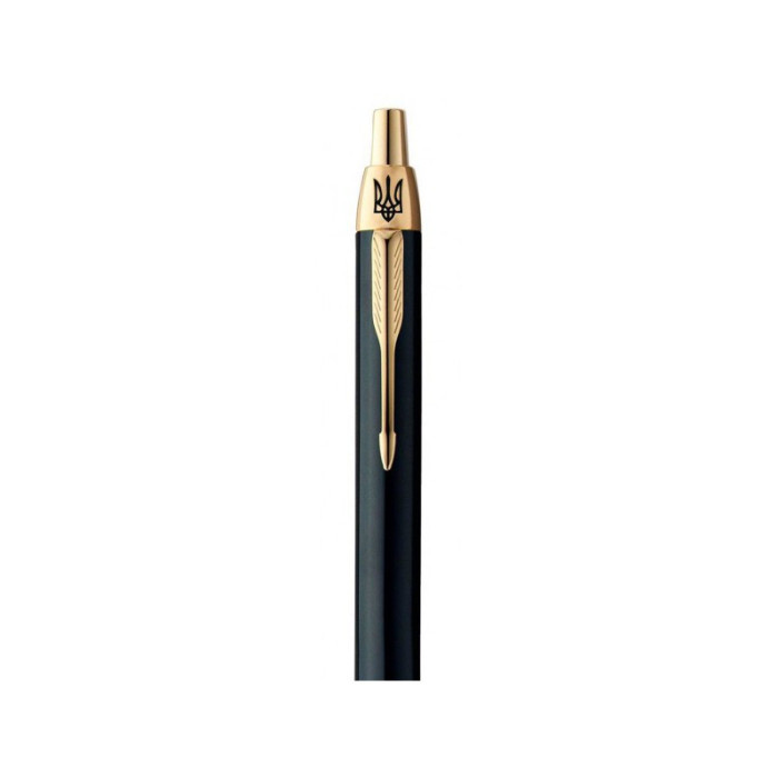Ручка кулькова Parker IM Black GT BP Трезубецьььь 20 332Ч_TR