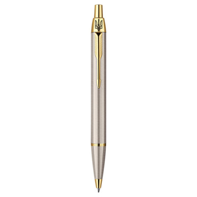 Кулькова ручка Parker IM Brushed Metal GT BP 20 332T_TR