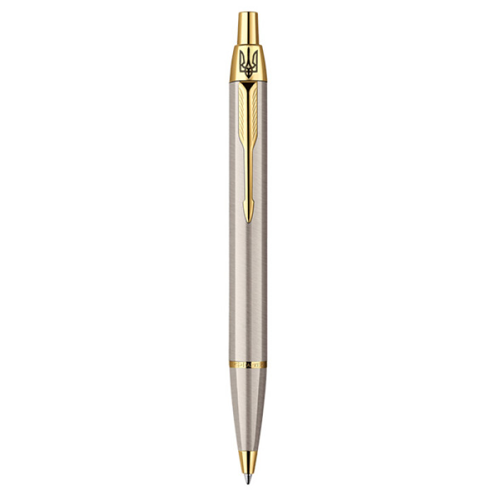 Кулькова ручка Parker IM Brushed Metal GT BP 20 332T_TR