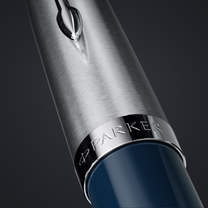 Ручка кулькова Parker 51 Midnight Blue CT BP 55 232