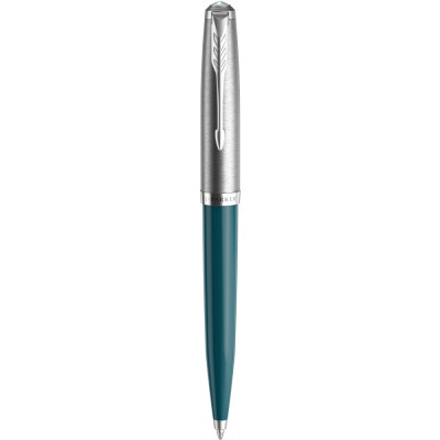 Ручка шариковая Parker 51 Teal Blue CT BP 55 332