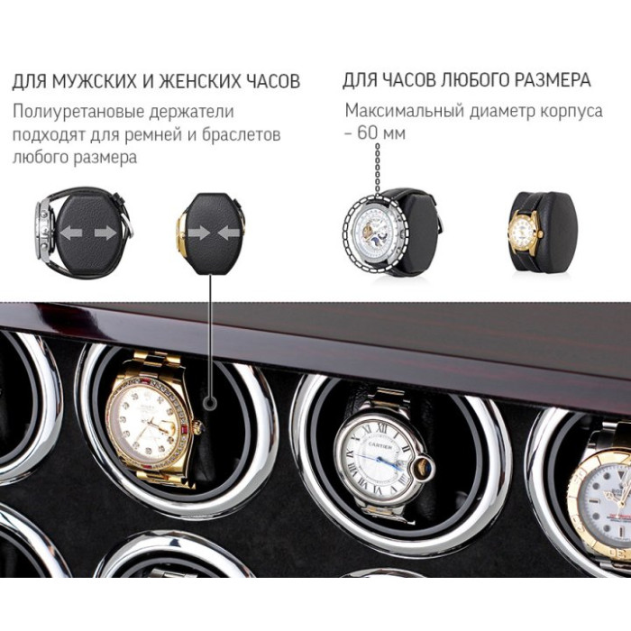 Шкатулка Rothenschild для подзавода часов RS-LTG8012EF-D