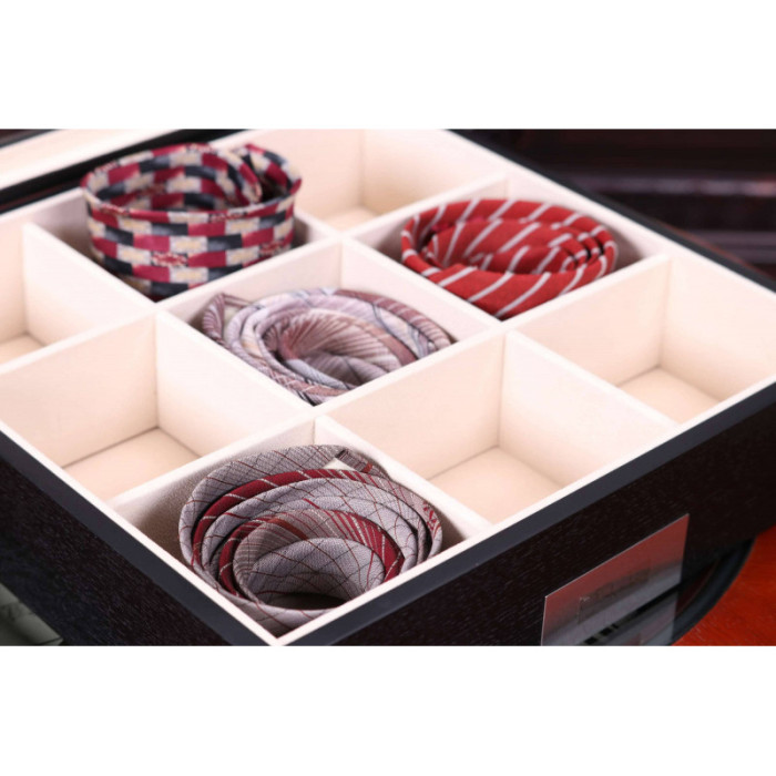 Скринька для зберігання краваток Salvadore Tie/6070/9.OAK.BL