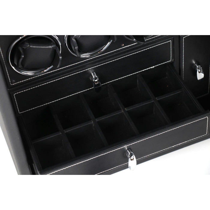 Сейф Salvadore для підзаводу 6 годинників Mini Black Safe