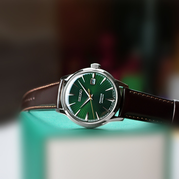 Годинник SEIKO PRESAGE COCKTAIL TIME MOCKINGBIRD SRPD37J1