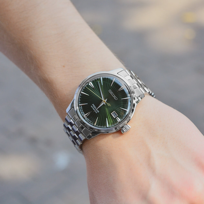 Годинник SEIKO PRESAGE COCKTAIL TIME MOCKINGBIRD SRPE15J1