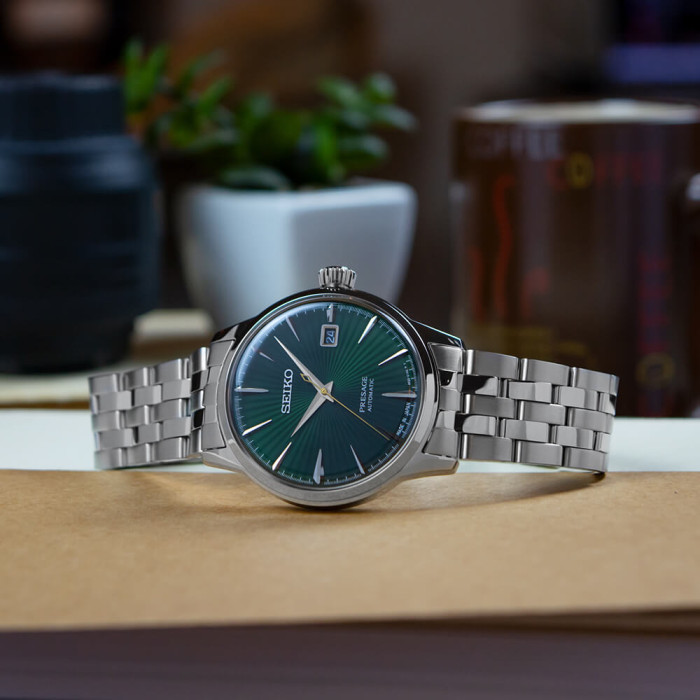 Годинник SEIKO PRESAGE COCKTAIL TIME MOCKINGBIRD SRPE15J1