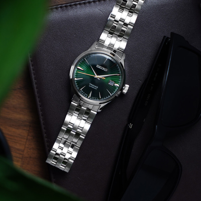 Годинник SEIKO PRESAGE COCKTAIL TIME MOCKINGBIRD SRPE15J1