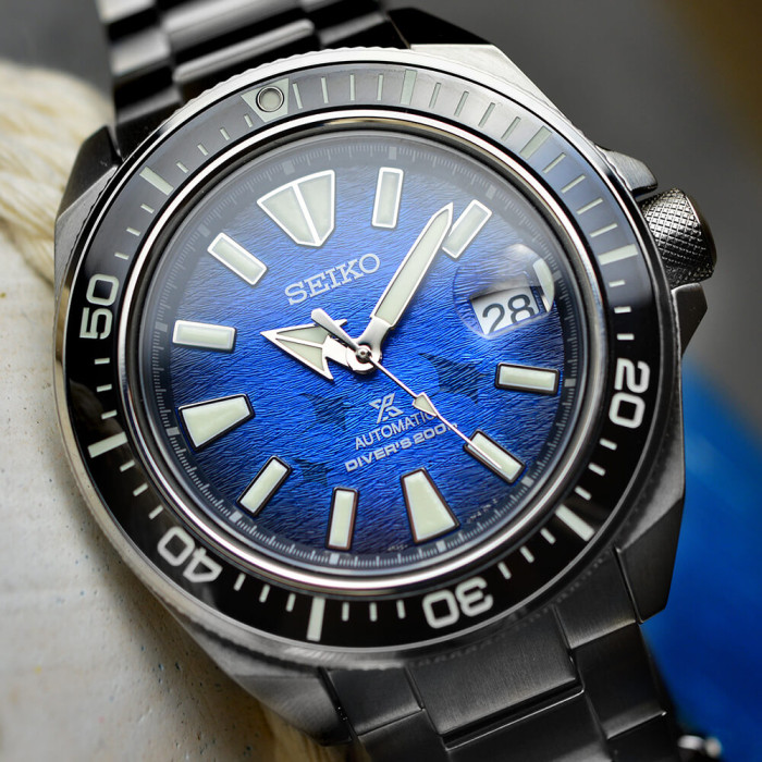 Годинник SEIKO PROSPEX KING SAMURAI SAVE THE OCEAN MANTA RAY SRPE33K1