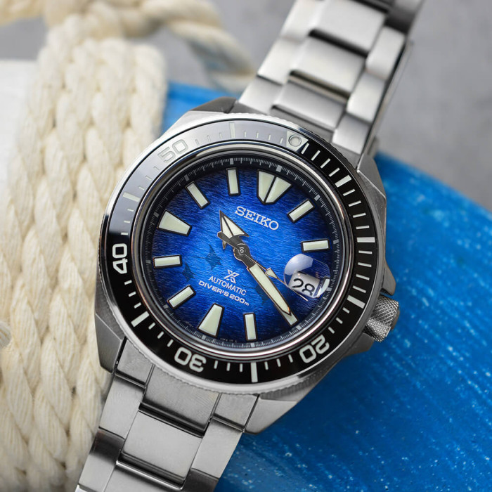 Годинник SEIKO PROSPEX KING SAMURAI SAVE THE OCEAN MANTA RAY SRPE33K1