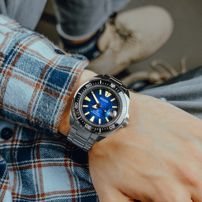 Годинник SEIKO PROSPEX KING SAMURAI SAVE THE OCEAN MANTA RAY SRPE33K1
