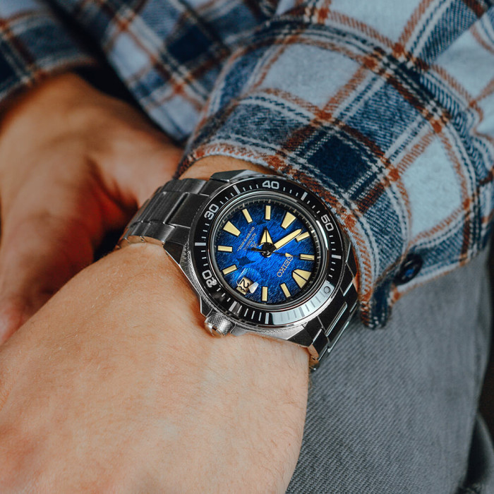 Годинник SEIKO PROSPEX KING SAMURAI SAVE THE OCEAN MANTA RAY SRPE33K1