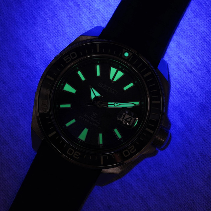 Годинник SEIKO PROSPEX KING SAMURAI SAVE THE OCEAN DARK MANTA RAY SRPF79K1