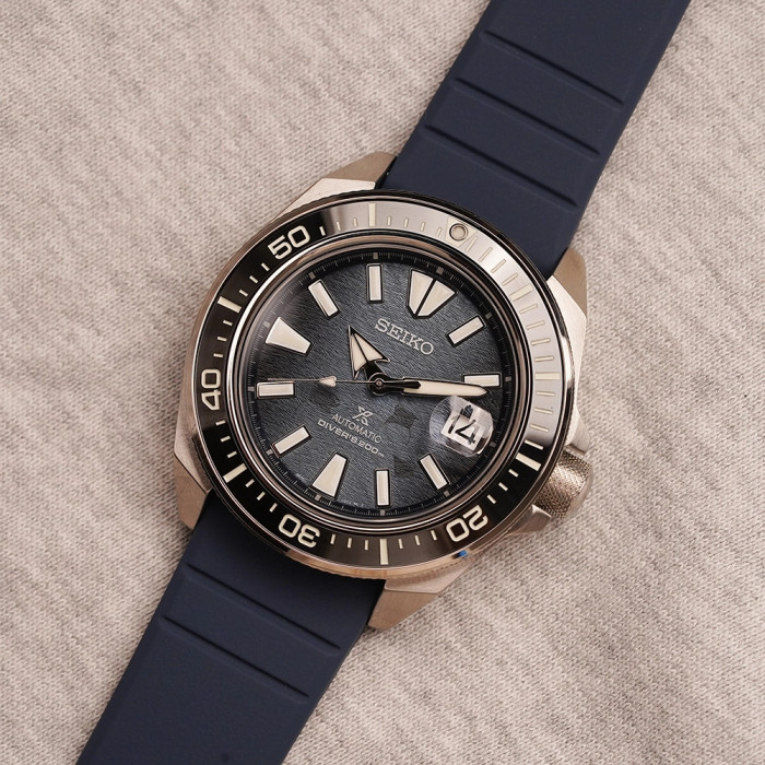 Годинник SEIKO PROSPEX KING SAMURAI SAVE THE OCEAN DARK MANTA RAY SRPF79K1