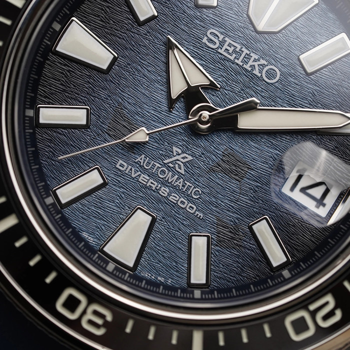Годинник SEIKO PROSPEX KING SAMURAI SAVE THE OCEAN DARK MANTA RAY SRPF79K1