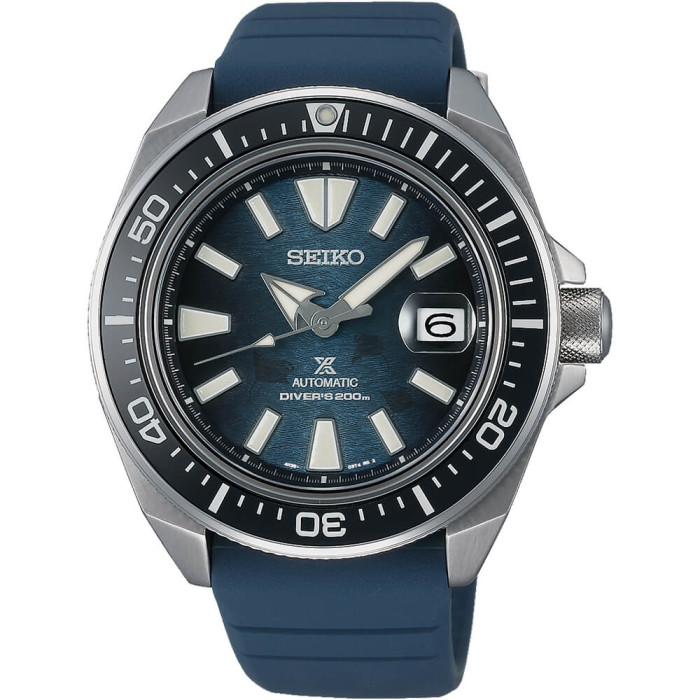 Годинник SEIKO PROSPEX KING SAMURAI SAVE THE OCEAN DARK MANTA RAY SRPF79K1