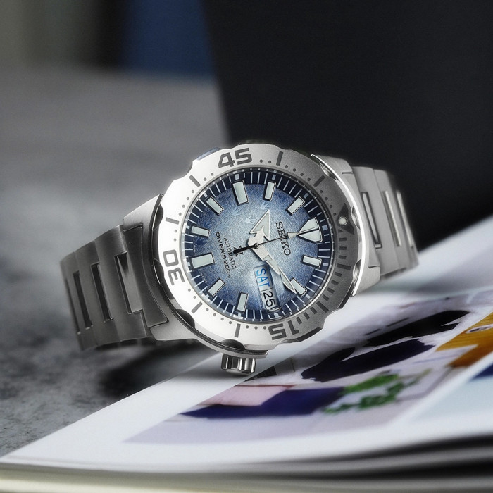 Годинник SEIKO PROSPEX MONSTER SAVE THE OCEAN ANTARCTICA SRPG57K1
