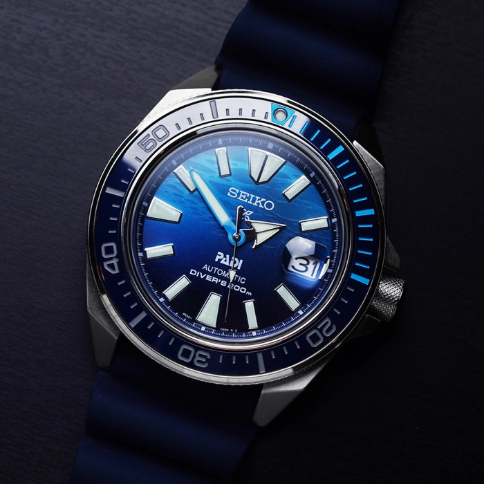 Годинник SEIKO PROSPEX KING SAMURAI THE GREAT BLUE PADI EDITION SRPJ93K1