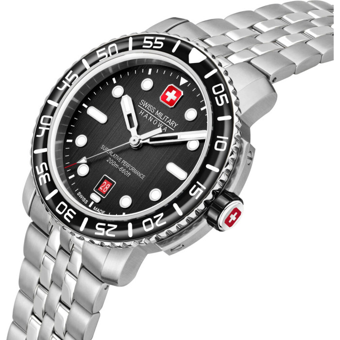 ГОДИННИК SWISS MILITARY HANOWA BLACK MARLIN SMWGH0001702