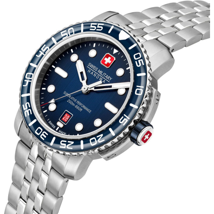ГОДИННИК SWISS MILITARY HANOWA BLACK MARLIN SMWGH0001703