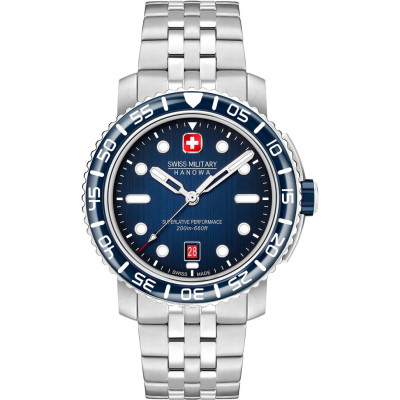ГОДИННИК SWISS MILITARY HANOWA BLACK MARLIN SMWGH0001703