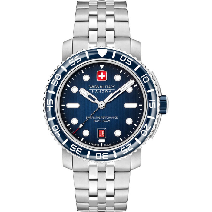 ГОДИННИК SWISS MILITARY HANOWA BLACK MARLIN SMWGH0001703