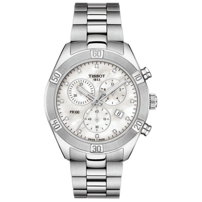 Годинник Tissot PR 100 Sport Chic Chronograph T101.917.11.116.00