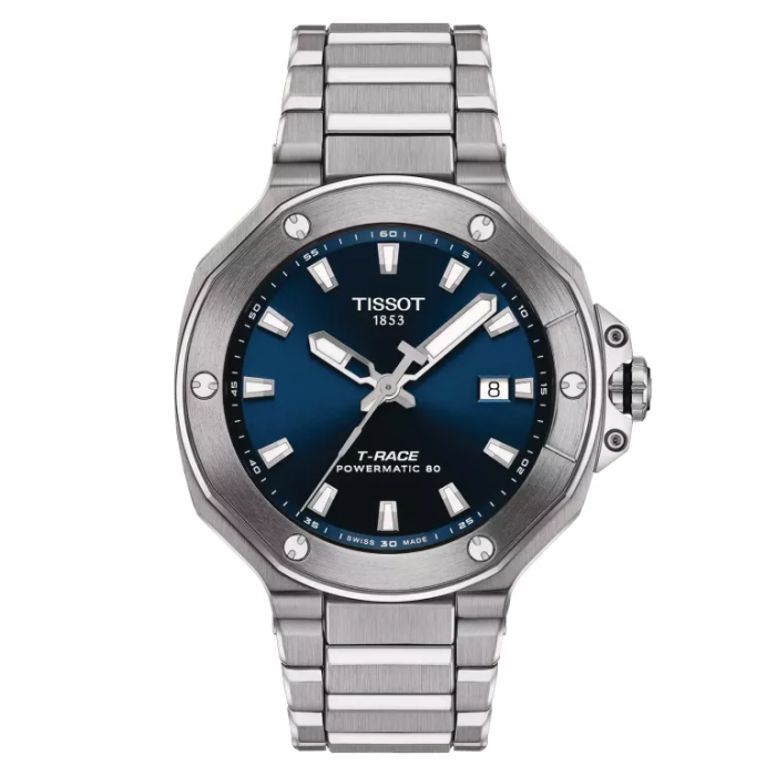 Годинник Tissot T-Race Powermatic 80 40mm T141.807.11.041.00