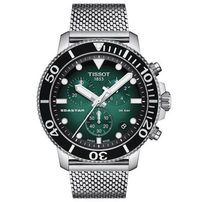 Годинник Tissot Seastar 1000 Quartz Chronograph T120.417.11.091.00